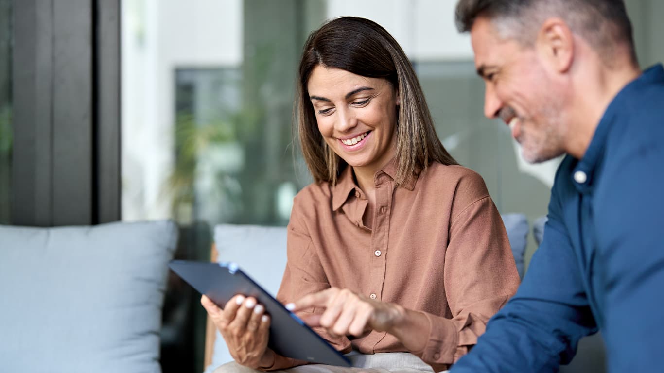 Dashboard mobile e gráficos