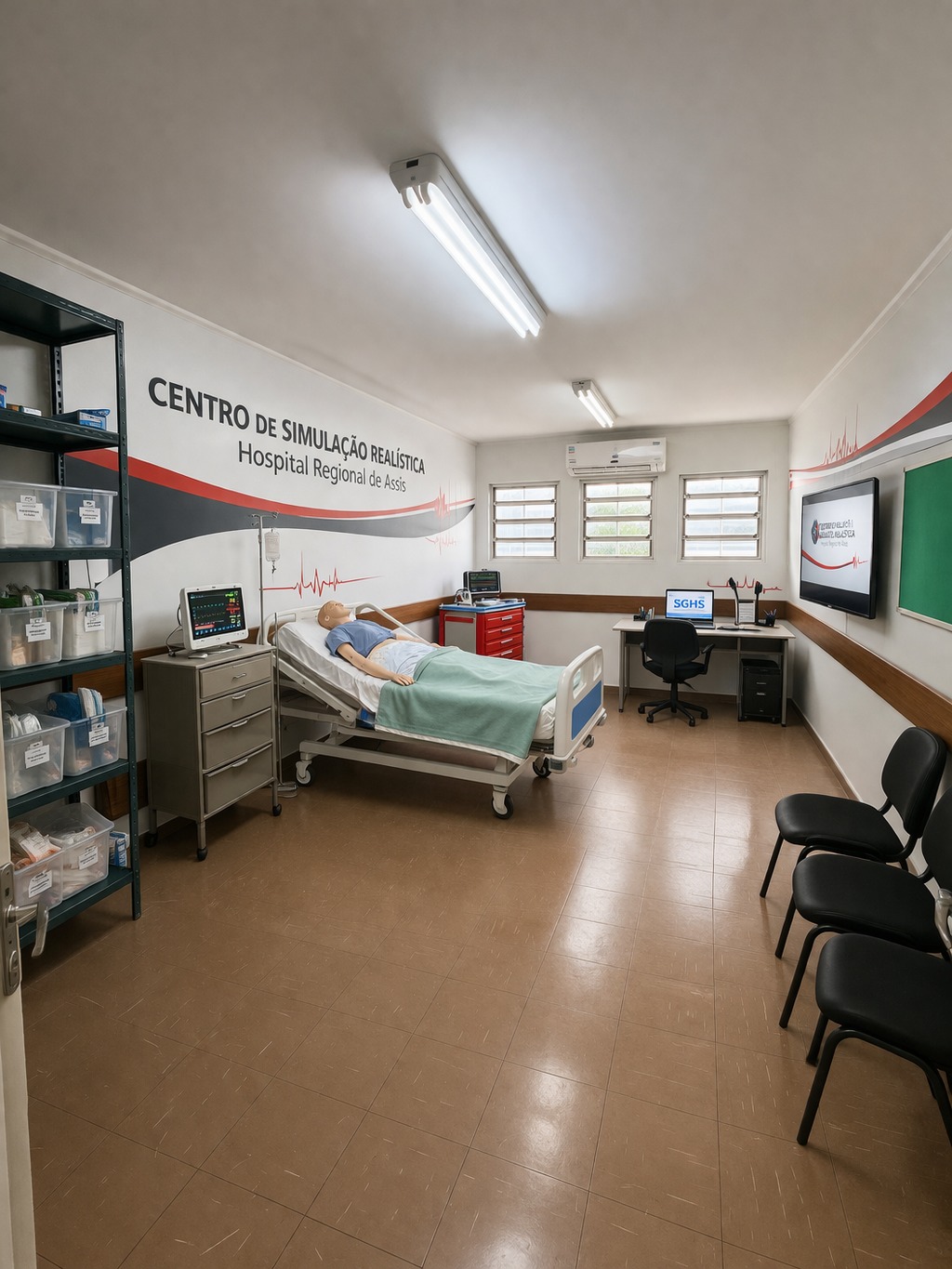 Finalização Centro de Simulação